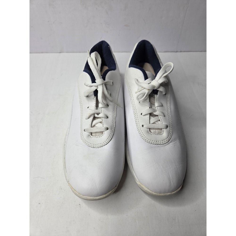 Rockport W7144 Womens White Leather Walking Shoes Sneakers Size 7.5 M